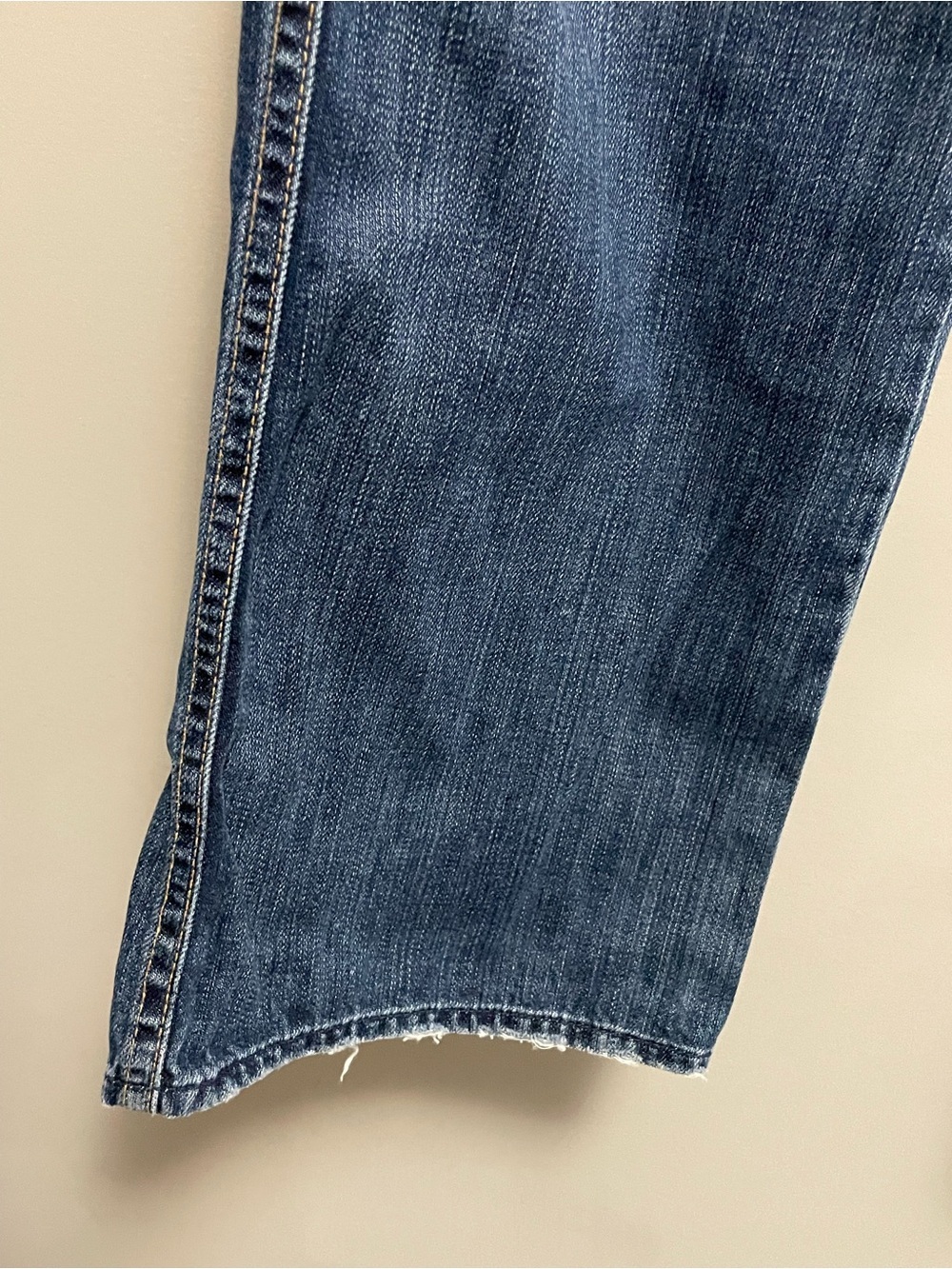 7 For All Mankind Dark Blue Wash Denim Jeans Women’s Size 33 - Picture 7 of 16